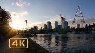 FRANKFURT AM MAIN in 4K  GERMANY [upl. by Ttimme]