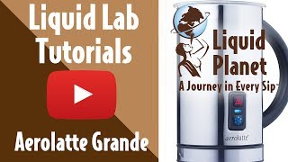 Liquid Lab  Aerolatte Grande Milk Frother [upl. by Adlev757]