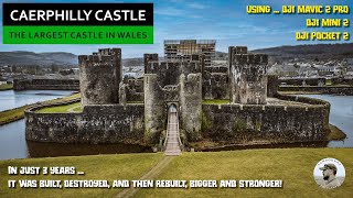 Caerphilly Castle  The Largest in Wales 2nd in Britain [upl. by Tiernan]