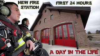 First 24 Hours in a New Fire Station  A Day in the Life [upl. by Amati788]