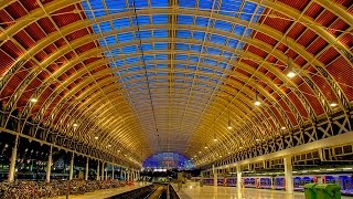 A Walk Around Londons Paddington Railway Station [upl. by Ynneg]