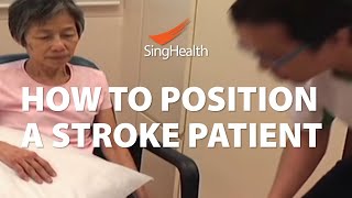 How To Position A Stroke Patient [upl. by Draude]